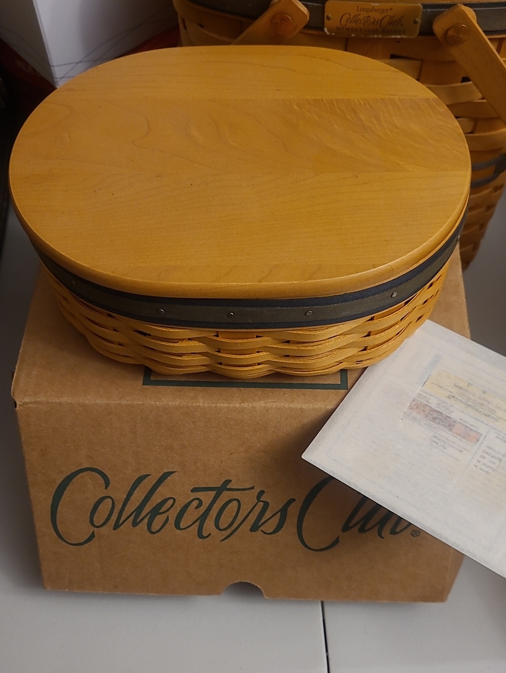 Longaberger Collectors Club Harmony Basket No 43 With Box